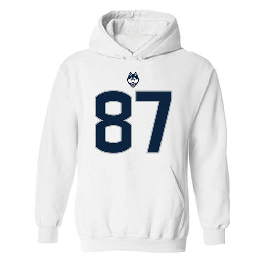 UConn - NCAA Football : Clemens Richter - Classic Shersey Hooded Sweatshirt-0