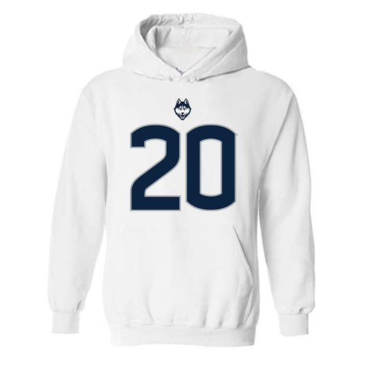 UConn - NCAA Football : Shawn Simeon - Classic Shersey Hooded Sweatshirt-0
