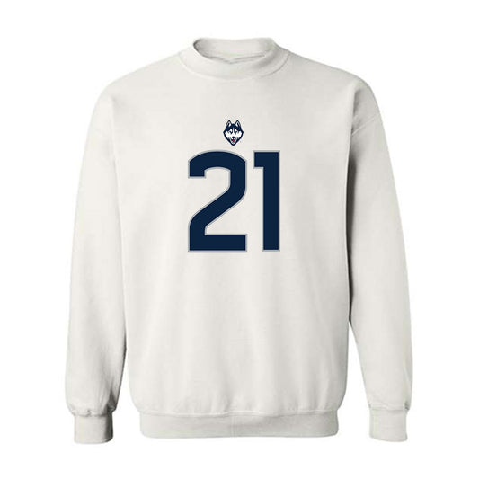 UConn - NCAA Football : Tracy Revels - Classic Shersey Crewneck Sweatshirt-0