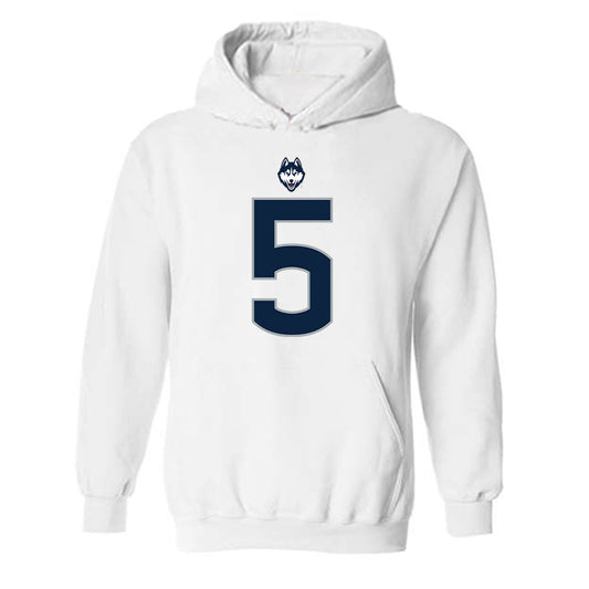 UConn - NCAA Football : Shamar Porter - Classic Shersey Hooded Sweatshirt-0