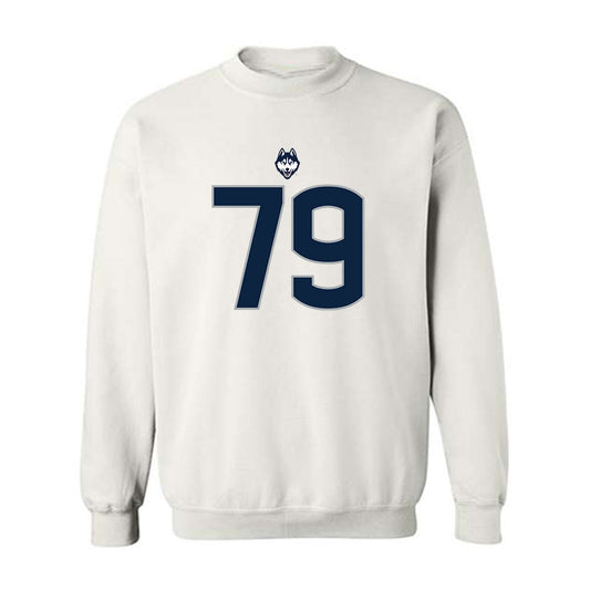 UConn - NCAA Football : Christian Richter - Classic Shersey Crewneck Sweatshirt-0