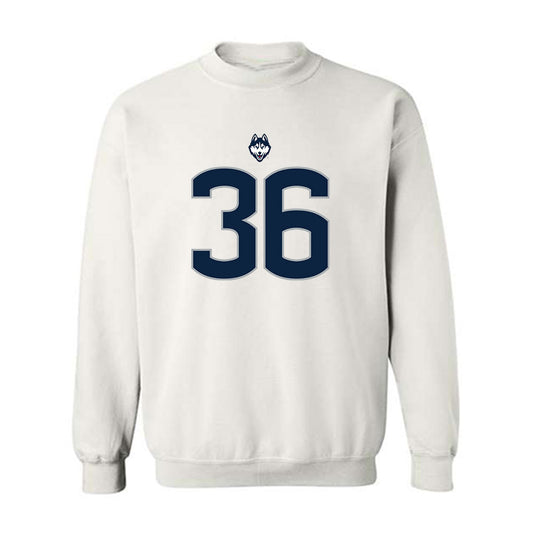 UConn - NCAA Football : Tyler Marescot - Classic Shersey Crewneck Sweatshirt-0
