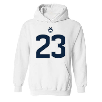UConn - NCAA Football : Stephen Miller - Classic Shersey Hooded Sweatshirt-0