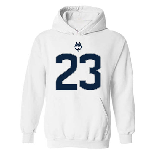 UConn - NCAA Football : Stephen Miller - Classic Shersey Hooded Sweatshirt-0
