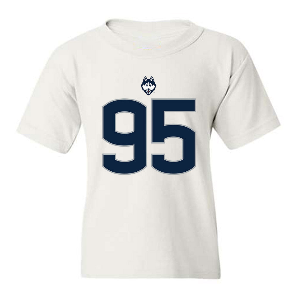 UConn - NCAA Football : Melvin Hills - Classic Shersey Youth T-Shirt-0