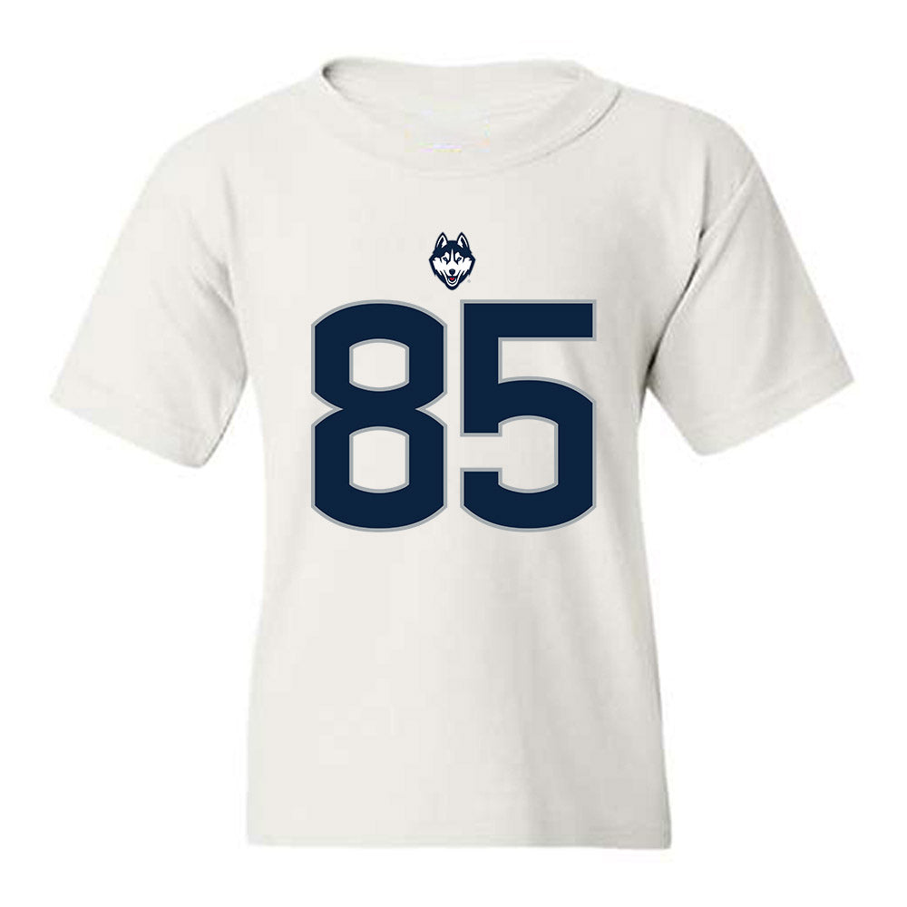UConn - NCAA Football : Drew Kron - Classic Shersey Youth T-Shirt-0