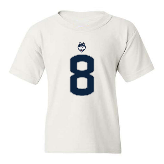 UConn - NCAA Football : Kylish Hicks - Classic Shersey Youth T-Shirt-0