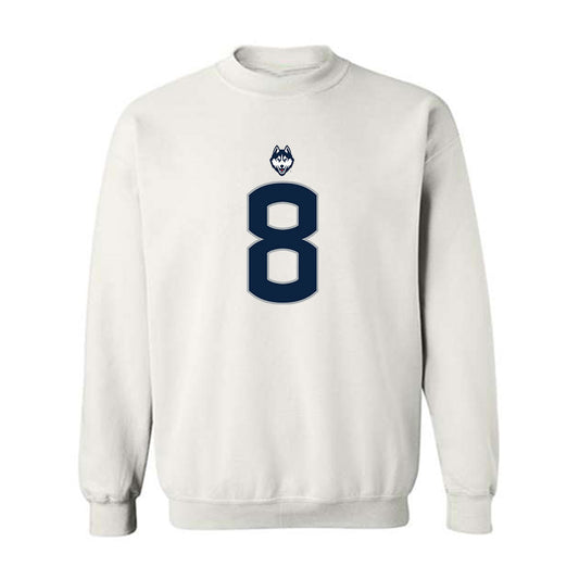 UConn - NCAA Football : Kylish Hicks - Classic Shersey Crewneck Sweatshirt-0