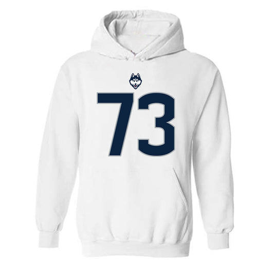 UConn - NCAA Football : Raphael Greene-Nyarko - Classic Shersey Hooded Sweatshirt-0