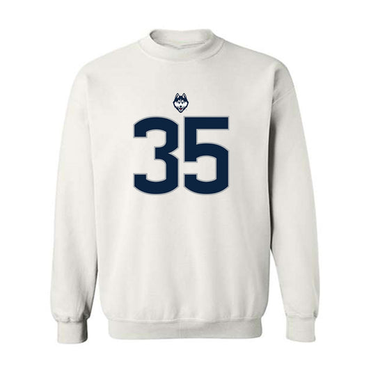 UConn - NCAA Football : Spencer Sullins - Classic Shersey Crewneck Sweatshirt-0