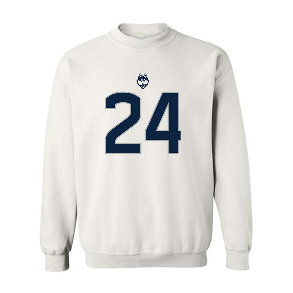 UConn - NCAA Football : Tashi Crofut - Classic Shersey Crewneck Sweatshirt-0