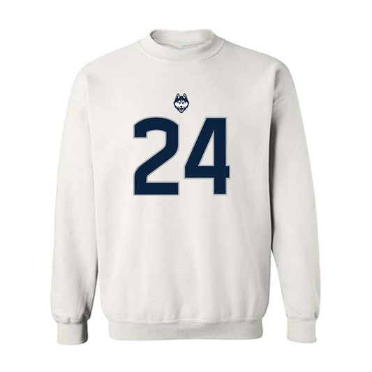 UConn - NCAA Football : Tashi Crofut - Classic Shersey Crewneck Sweatshirt-0