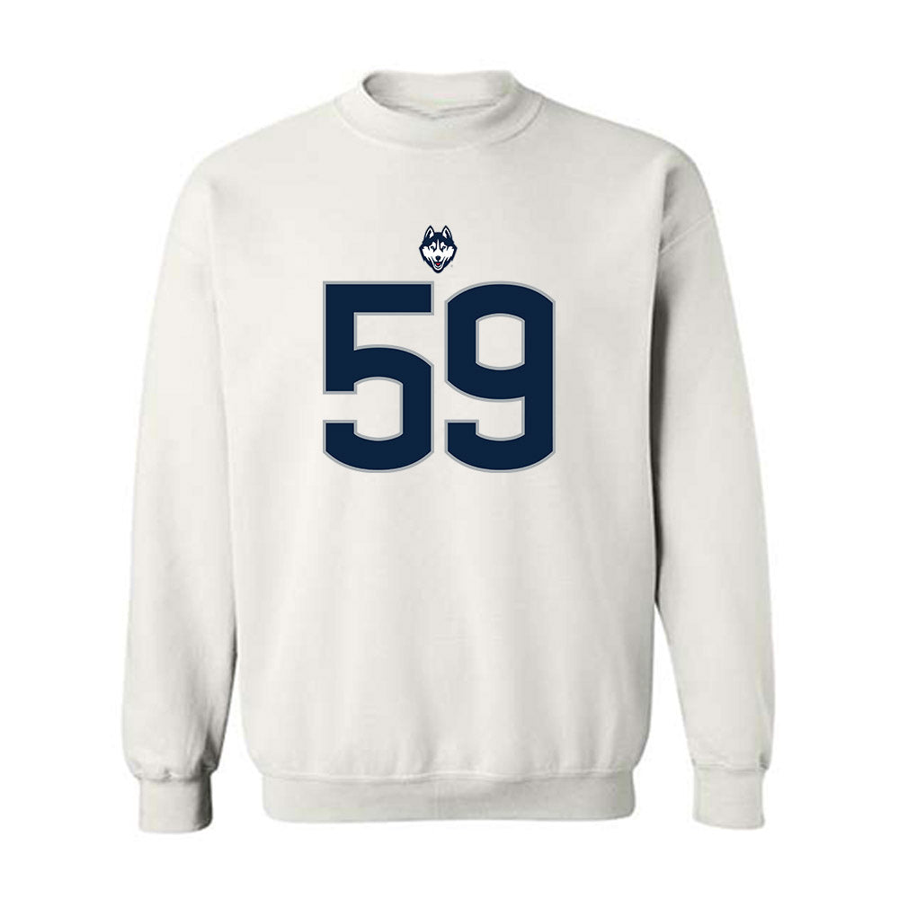 UConn - NCAA Football : David LaGanga - Classic Shersey Crewneck Sweatshirt-0
