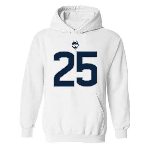 UConn - NCAA Football : Saxton Suchanic - Classic Shersey Hooded Sweatshirt-0