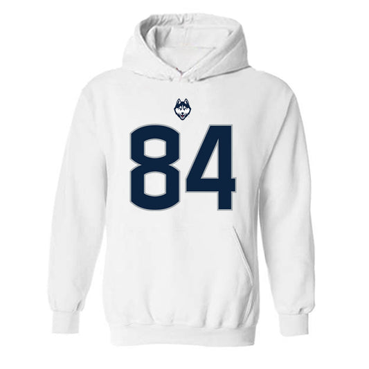 UConn - NCAA Football : Jonathan Gingeruha - Classic Shersey Hooded Sweatshirt-0