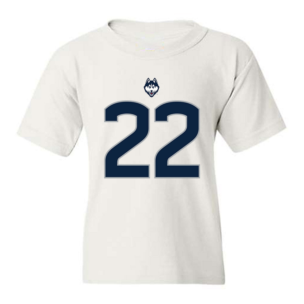 UConn - NCAA Football : Axavier Bridges-Brooks - Classic Shersey Youth T-Shirt-0