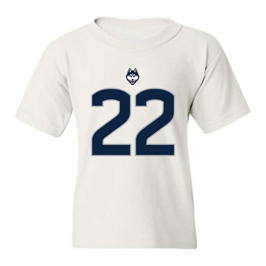 UConn - NCAA Football : Axavier Bridges-Brooks - Classic Shersey Youth T-Shirt-0