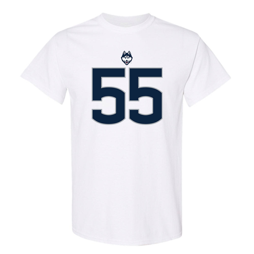 UConn - NCAA Football : Fred Johnson - Classic Shersey T-Shirt-0
