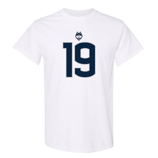 UConn - NCAA Football : Ethan Hogg - Classic Shersey T-Shirt-0
