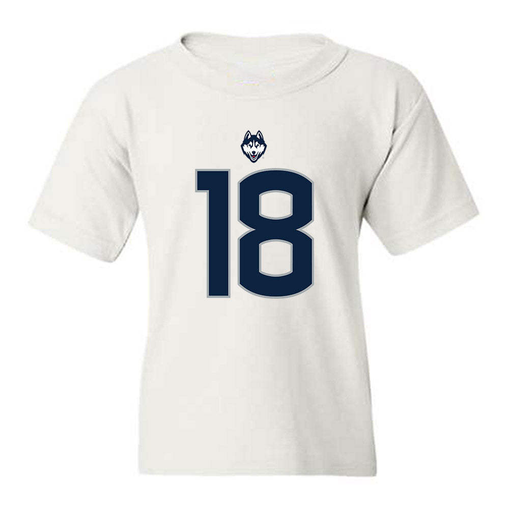 UConn - NCAA Football : Kylish Hicks - Classic Shersey Youth T-Shirt-0
