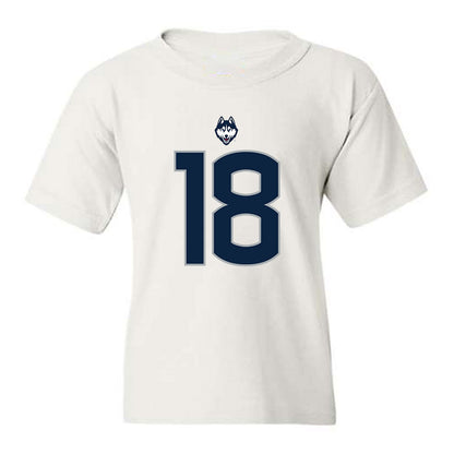 UConn - NCAA Football : Kylish Hicks - Classic Shersey Youth T-Shirt-0