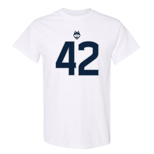 UConn - NCAA Football : Michael Burton Jr - Classic Shersey T-Shirt-0