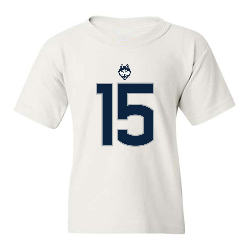 UConn - NCAA Football : Cam Abshire - Classic Shersey Youth T-Shirt-0