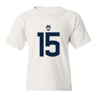 UConn - NCAA Football : Cam Abshire - Classic Shersey Youth T-Shirt-0