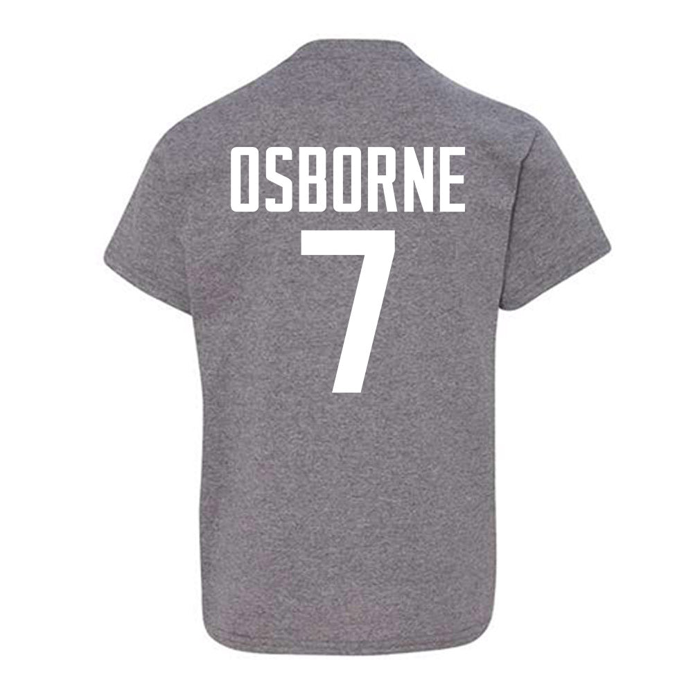 UConn - NCAA Football : Kalieb Osborne - Sports Shersey Youth T-Shirt-1