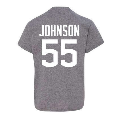 UConn - NCAA Football : Fred Johnson - Sports Shersey Youth T-Shirt-1