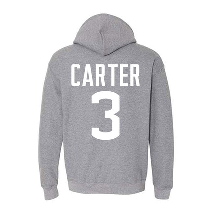 UConn - NCAA Football : Esean Carter - Sports Shersey Hooded Sweatshirt-1