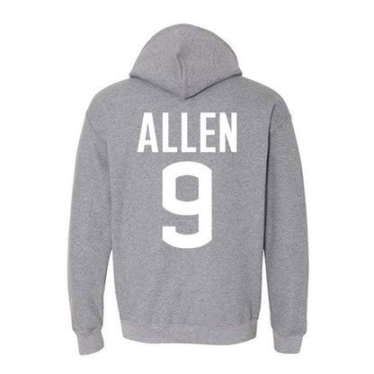 UConn - NCAA Football : Julian Allen - Sports Shersey Hooded Sweatshirt-1