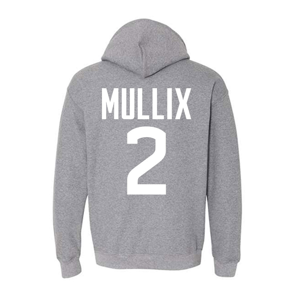 UConn - NCAA Football : Tahjae Mullix - Sports Shersey Hooded Sweatshirt-1