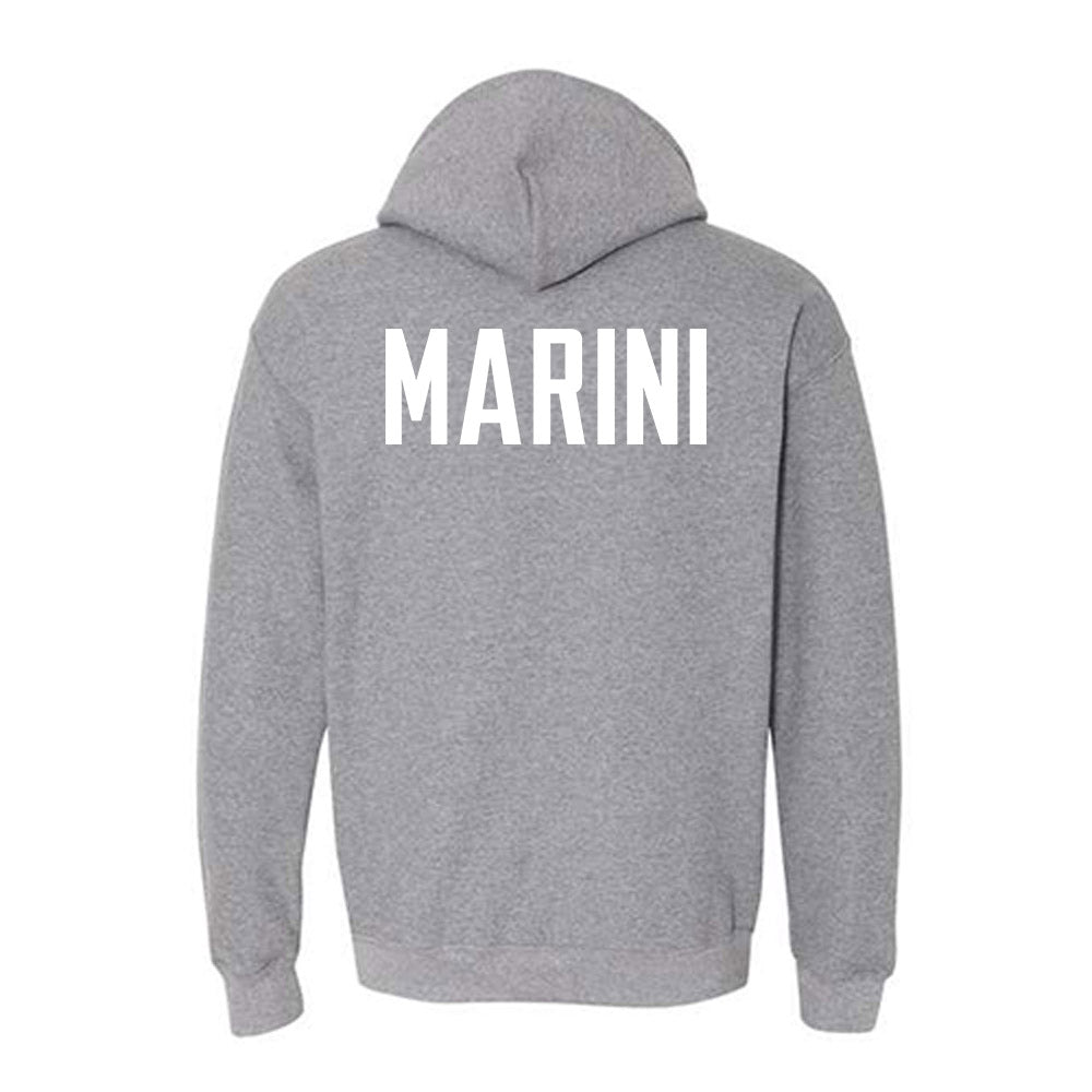UConn - NCAA Football : Michael Marini - Sports Shersey Hooded Sweatshirt-1