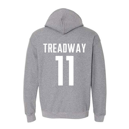 UConn - NCAA Football : Ryder Treadway - Sports Shersey Hooded Sweatshirt-1