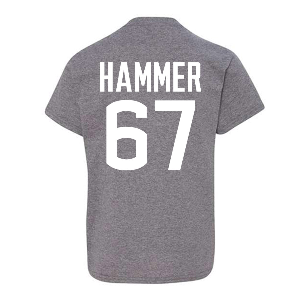 UConn - NCAA Football : Hannes Hammer - Sports Shersey Youth T-Shirt-1