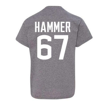 UConn - NCAA Football : Hannes Hammer - Sports Shersey Youth T-Shirt-1