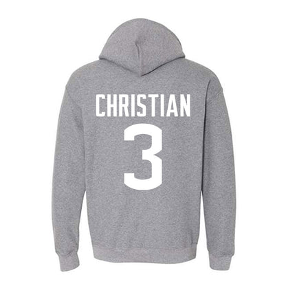 UConn - NCAA Football : Kenji Christian - Sports Shersey Hooded Sweatshirt-1
