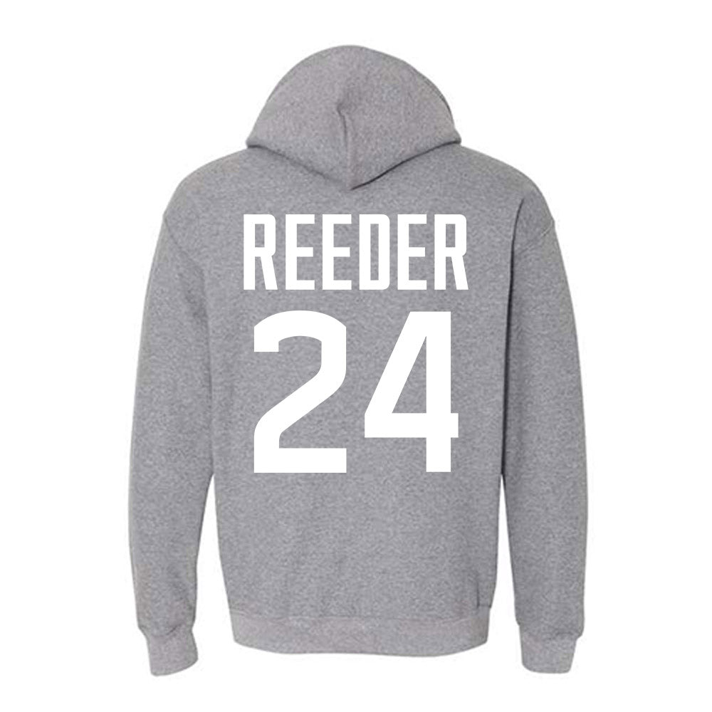 UConn - NCAA Football : Dashun Reeder - Sports Shersey Hooded Sweatshirt-1