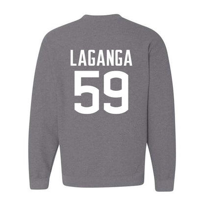 UConn - NCAA Football : David LaGanga - Sports Shersey Crewneck Sweatshirt-1