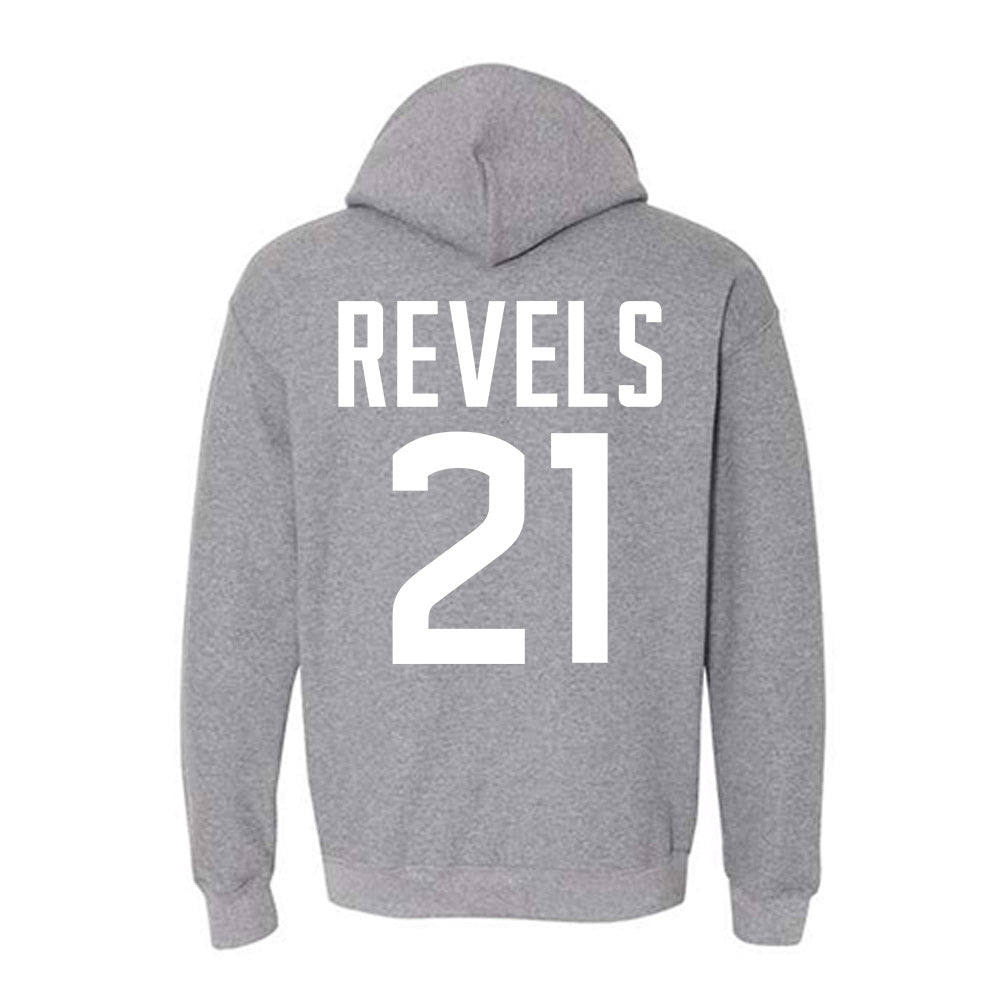 UConn - NCAA Football : Tracy Revels - Sports Shersey Hooded Sweatshirt-1
