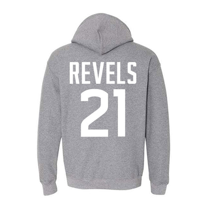 UConn - NCAA Football : Tracy Revels - Sports Shersey Hooded Sweatshirt-1
