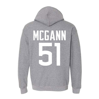 UConn - NCAA Football : Joe McGann - Sports Shersey Hooded Sweatshirt-1