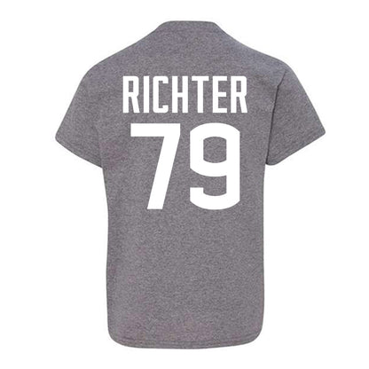 UConn - NCAA Football : Christian Richter - Sports Shersey Youth T-Shirt-1