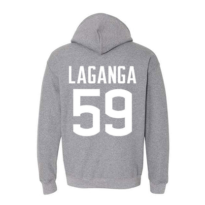 UConn - NCAA Football : David LaGanga - Sports Shersey Hooded Sweatshirt-1