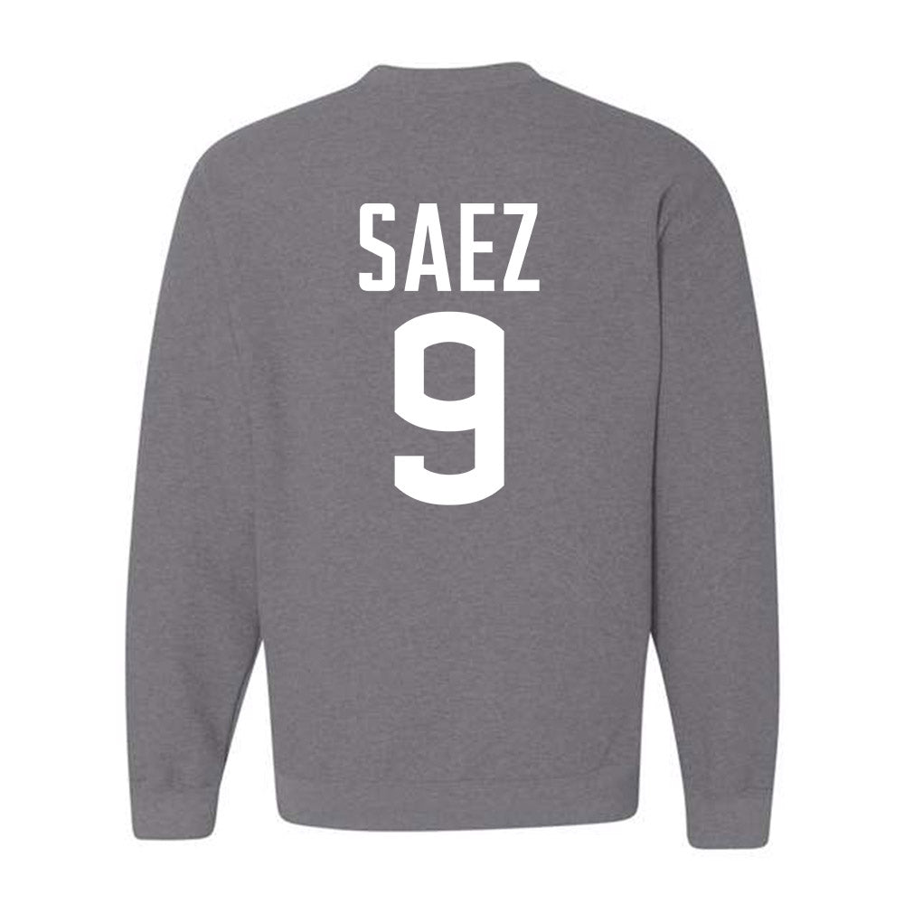 UConn - NCAA Football : Zakaih Saez - Sports Shersey Crewneck Sweatshirt-1