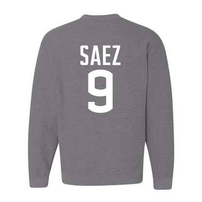 UConn - NCAA Football : Zakaih Saez - Sports Shersey Crewneck Sweatshirt-1