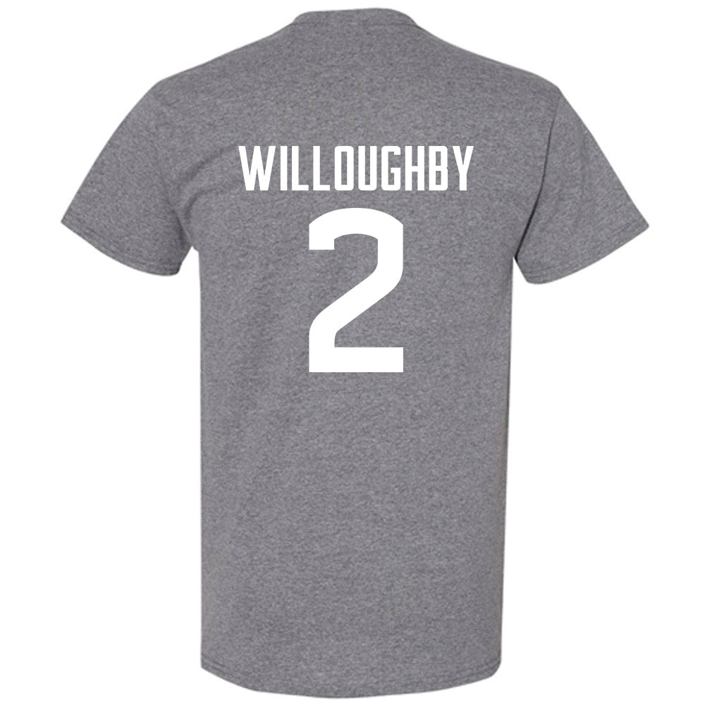 UConn - NCAA Football : Jediyah Willoughby - Sports Shersey T-Shirt-1