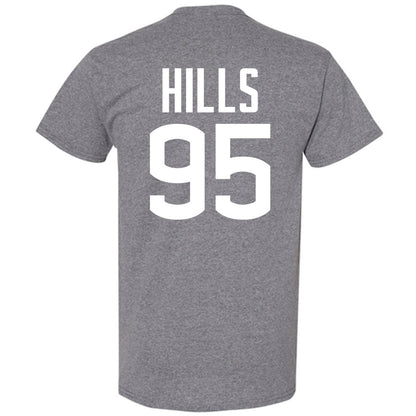 UConn - NCAA Football : Melvin Hills - Sports Shersey T-Shirt-1
