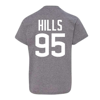 UConn - NCAA Football : Melvin Hills - Sports Shersey Youth T-Shirt-1